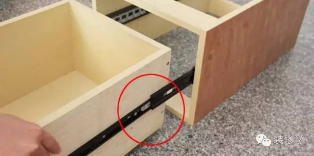 木工打造懸空電視柜，抽屜滑軌安裝方法