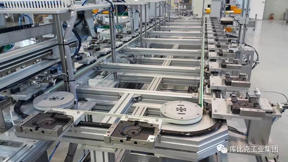 環(huán)形雙軸心導(dǎo)軌應(yīng)用在大型傳輸設(shè)備中